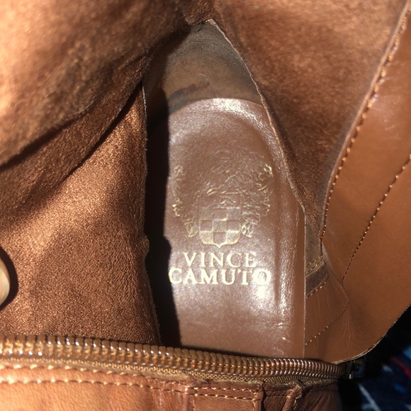 Vinca Camuto Western Brown Boots - Picture 1 of 6